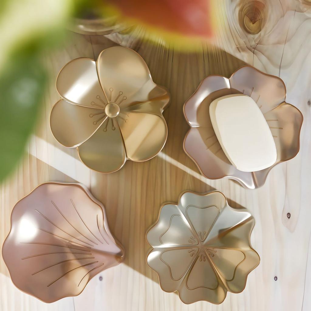 Handmade Crafting Molds Silicone Mold Storage Box Mold Flower Shape for Projects and Home Decoration Enhancements