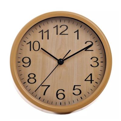 Hometime Wood Effect Analogue Desk Clock