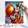 Disney Goofy Christmas Ball Oil Painting Art Painting Kit Handmade Diy Gift Home Decoration Wall Art Craft Set for Holidays Decor Ornament