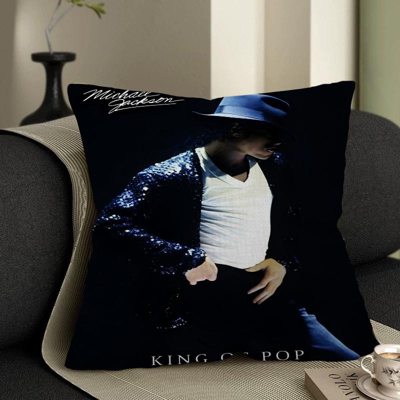 

Michael Jackson Pillow Gifts Home Office Furnishings Bedroom Sofa Car Cushion Cover Case 45x45cm 16x16Inch