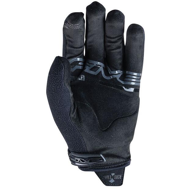 Велосипедные перчатки Five Gloves Windbreaker (черные)