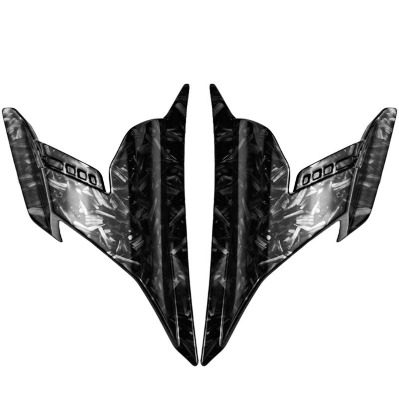 ABS Winglets Motorcycle Fairing Accessory Windshield Lower Wing Cover Protectors for Motorbike for ADV160 2022-2023
