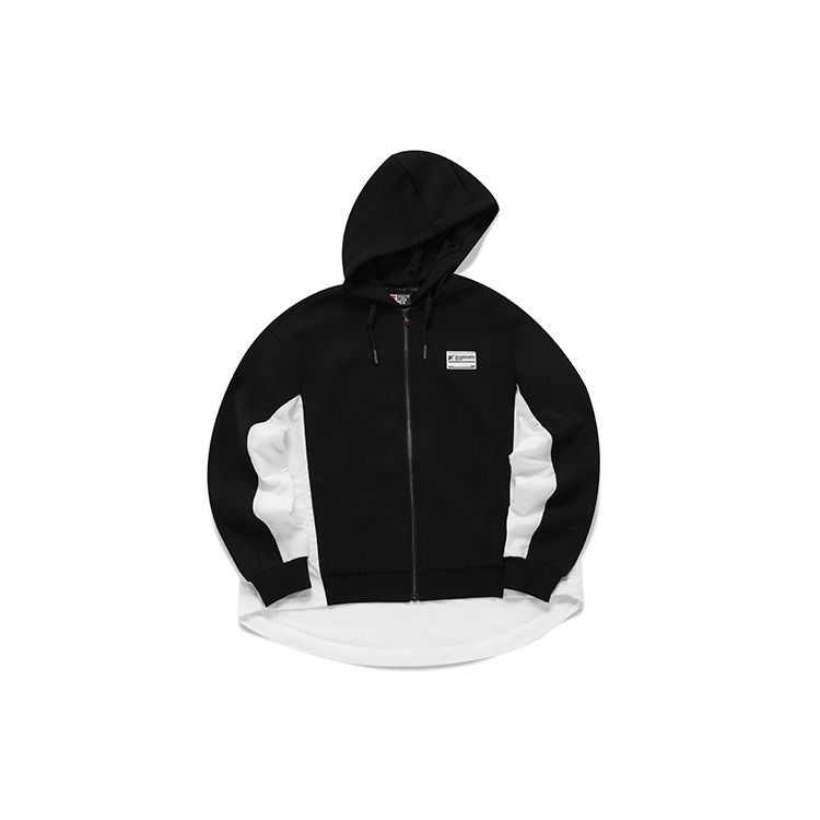 

Fila Color Block Knit Hooded Jacket Women Jackets Legendary-Blue F11W149505FNV M