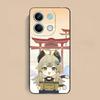 Game GI Kirara Mobile Phone Case for Xiaomi Redmi 15 14 13 12 A5 3 2 1 C Plus 4G 5G Colorful Printing Cover Luxury Cover Pretty