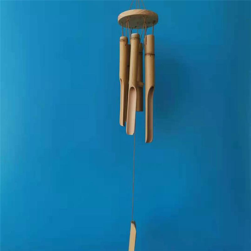 Bamboo Wind Chimes Wind Chimes Crafts For Outdoor Garden Courtyard Home Decoration Wooden Bamboo Wind Chimes