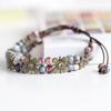 National Wind Restoring Ancient Ways Is The High Temperature Glaze Ceramic Handmade Trinkets Women's Fashion Bracelets #1078