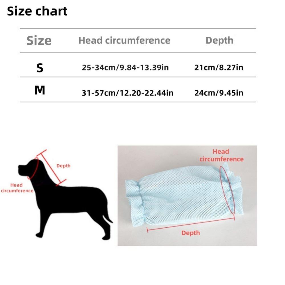 Netz Hundeohrabdeckung Atmungsaktive Ohrschutzabdeckung Multifunktionaler Haustier-Snood Ohrschutz
