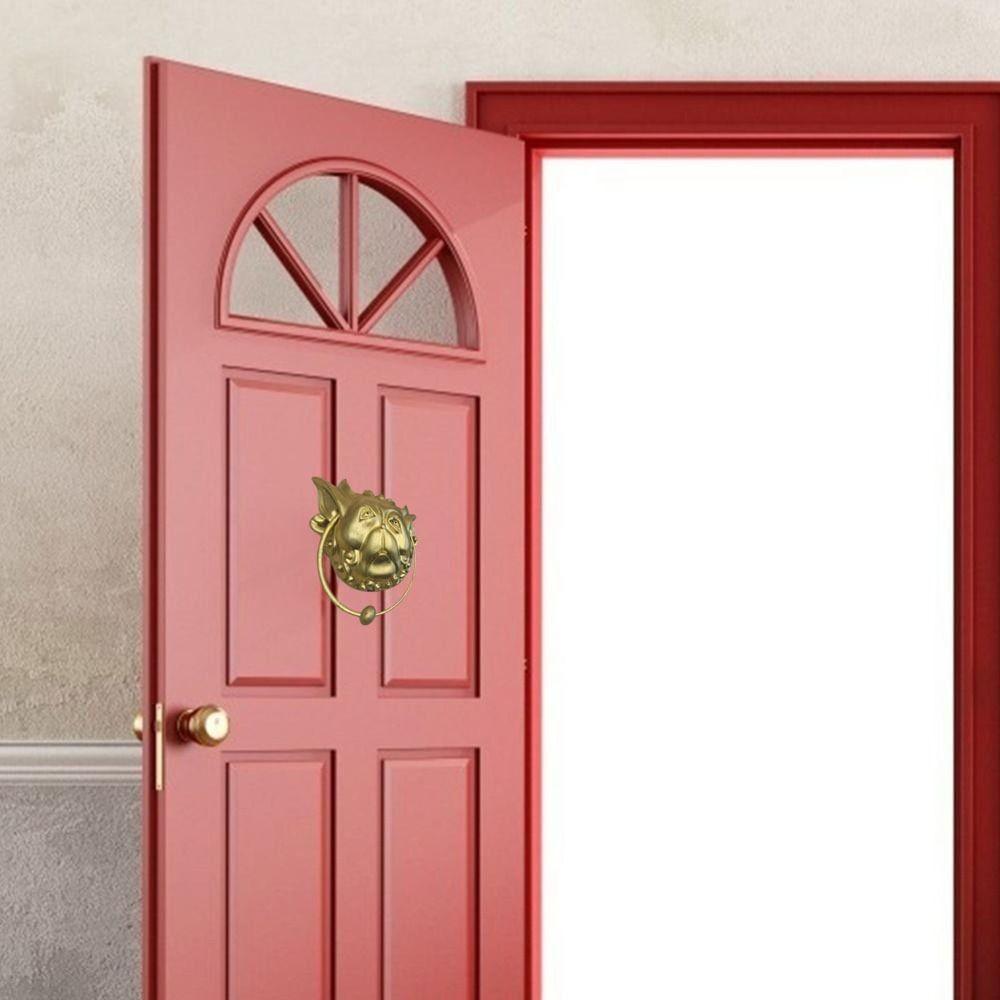 Vintage Mouth Gate Handle Resin Door Knocker Durable Door Handle Decorative