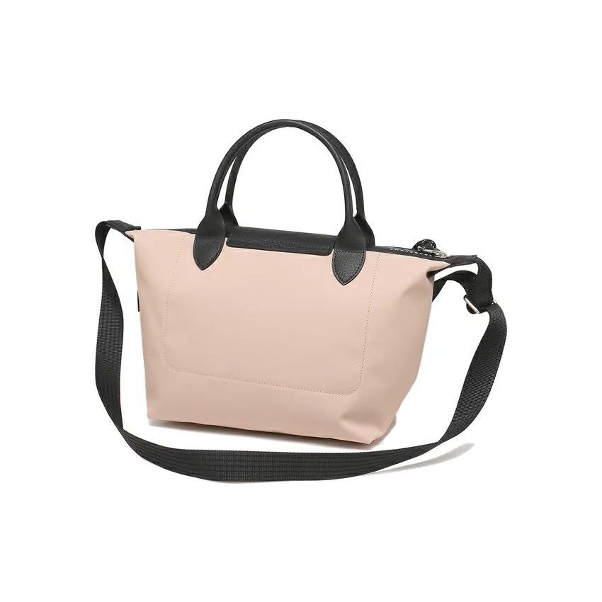 Longchamp Le Pliage Energy 25 Short Handle Recycled Canvas Crossbody Tote Bag Small Women Bags Hawthorn-Red 1512HSR538