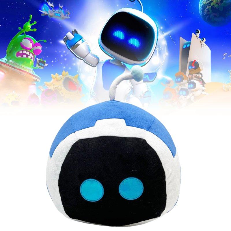 Blue Bot Astro Plush Toy Dolls  Room Decoration Ornament Children 30cm Gifts