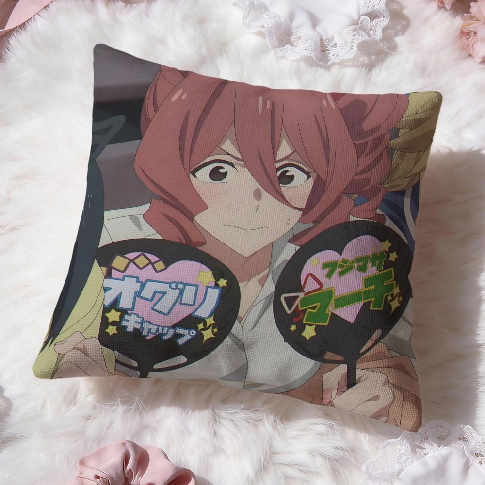 Uma Musume Cinderella Gray Cushion Cover Premium Comfort Reversible Pillow Cove -Two in One Design for Any Room & Car Interior