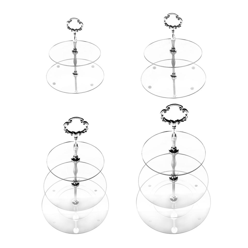 Cupcake Stand Dessert Display Serving Platter Fruit Plate Decorative Tray for