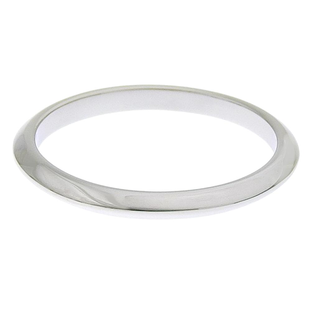 TIFFANY&Co. Knife edge Ring Pt950Platinum #4.5(US Size) 2.2g Women Used