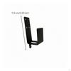 Wall-Mounted Bracket Black Brackets Long-Lasting for Gate