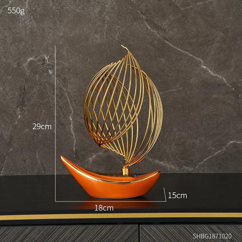 

Фарфоровый декор для дома, аксессуары для стола, украшения для парусников, плавные фигурки для парусного спорта, украшения для интерьера, керамические изделия, подарки