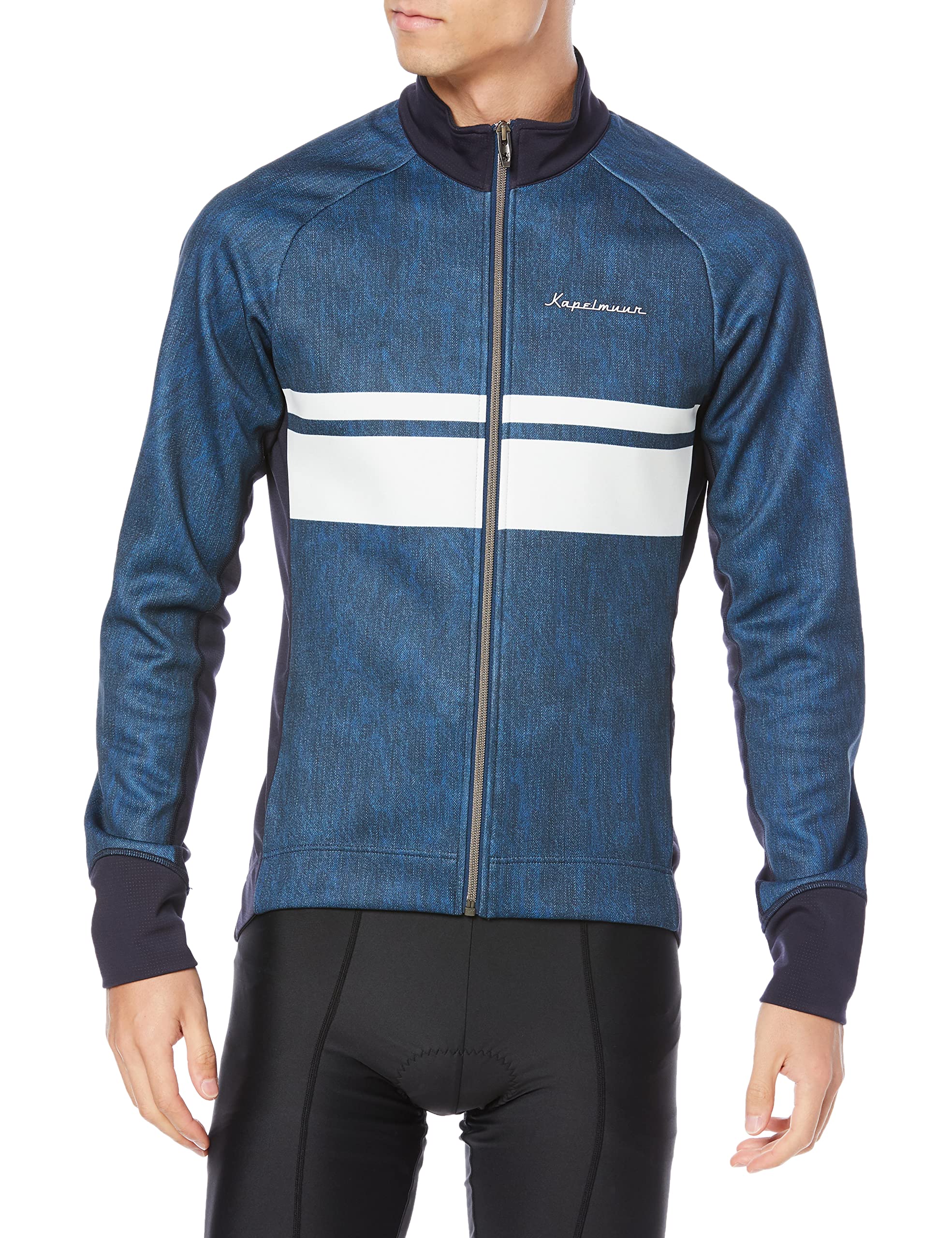 

Cycling jacket for autumn and winter in Thermo jacket denim XS [Kapellmuur] [5℃~15℃] [Made Japan] джинсовый