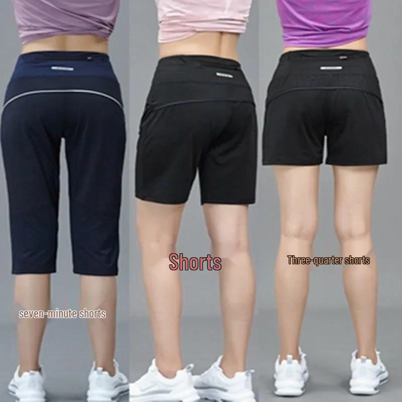 Men's Quick-Dry Breathable Sports Shorts - Yoga, Tennis, Fitness, Casual, Loose Fit, 5-Point & 7-Point Options, Large Size, Summer Wear