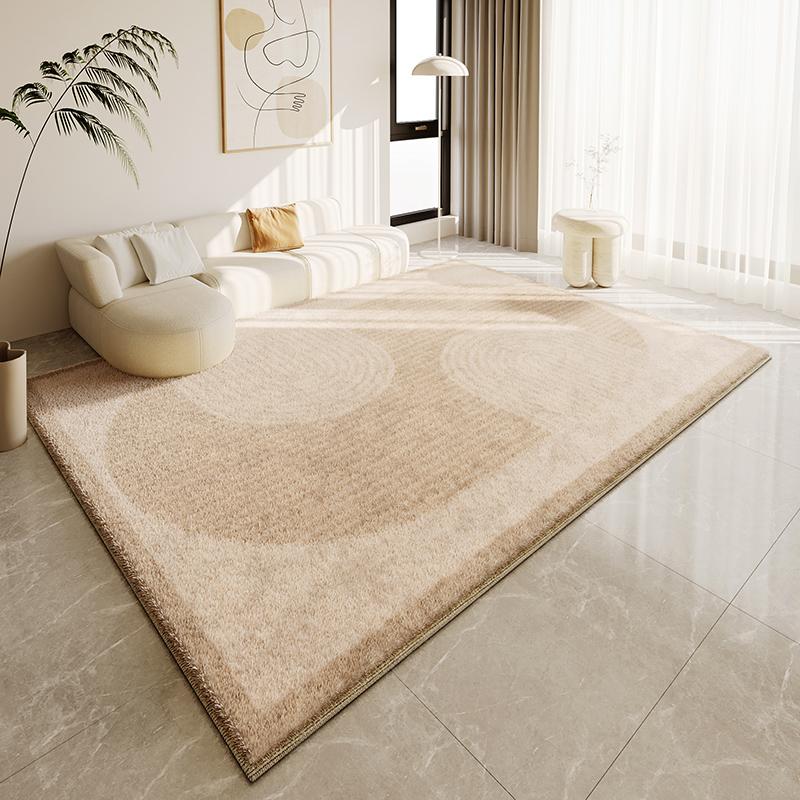 VIKAMA Cream Wind Carpet Living Room 2025 New Sofa Coffee Table Blanket Household Winter Thickened Anti-Slip And Dirt Floor Mat