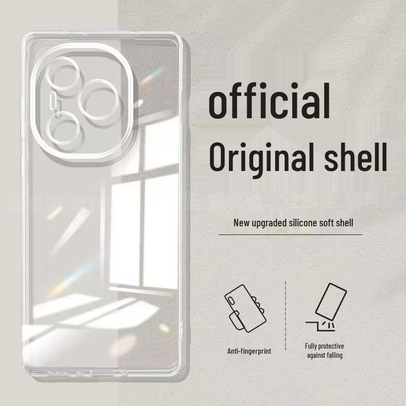 Honor Power Liquid Full-Cover Soft Case: Solid Color, Anti-Drop, New Model