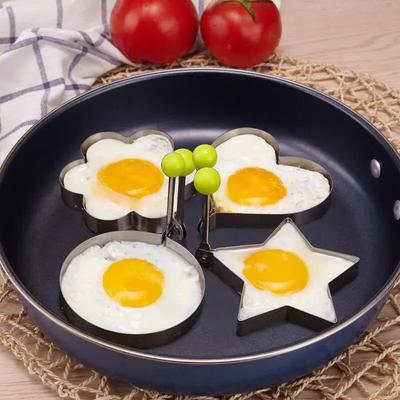 1pc Molde de Ovo, Moldes de Anel de Ovo, Molde de Ovo Frito, Molde de Ovo Frito DIY, Molde de Ovo Criativo, Molde de Ovo Kawaii, Moldes de Anel de Ovo para Cozinhar