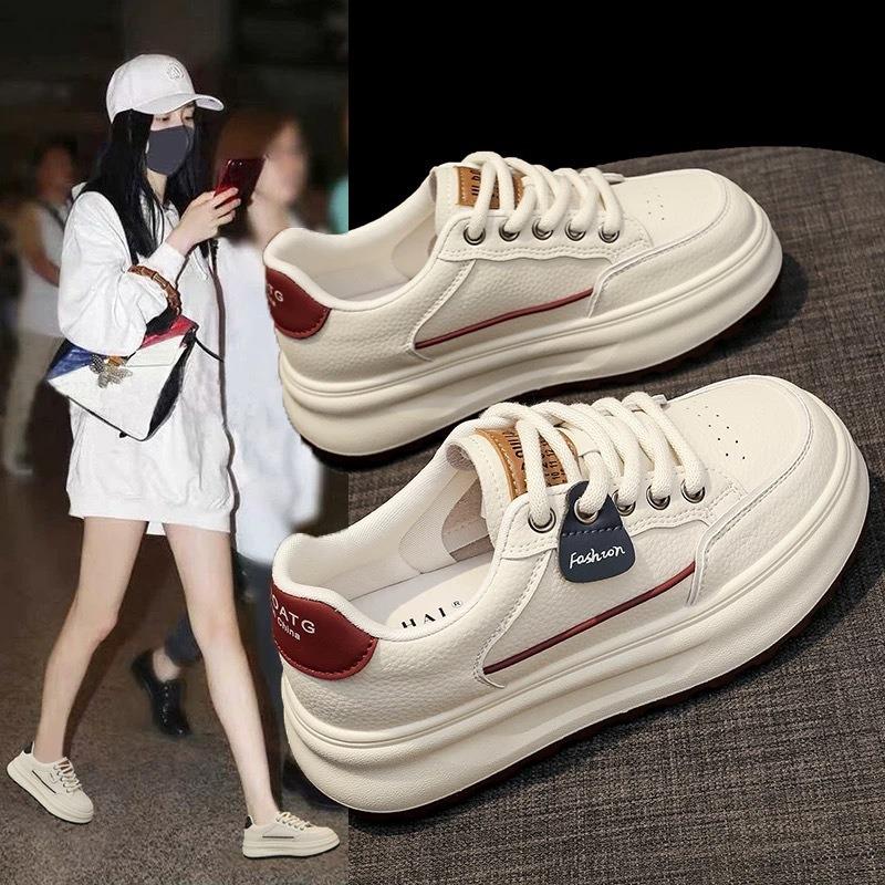Summer Women's Shoes New Breathable Little White Shoes Children Versatile Platform Sports Shoes Casual Board Shoes Women's Tide