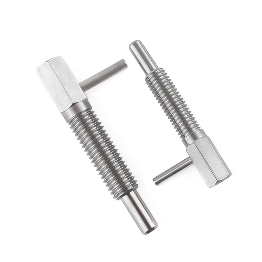 Lever Type Hand-Retractable Plungers Stainless Steel/Carbon Steel Indexing Plungers Spring Plunger With Coarse Thread M6 M8 M10 M12 M16