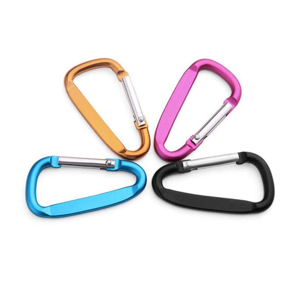 Cord Retractable Carabiner Safety Rope Spiral Coiled Lanyard Spring Elastic Rope Fishing Lanyards