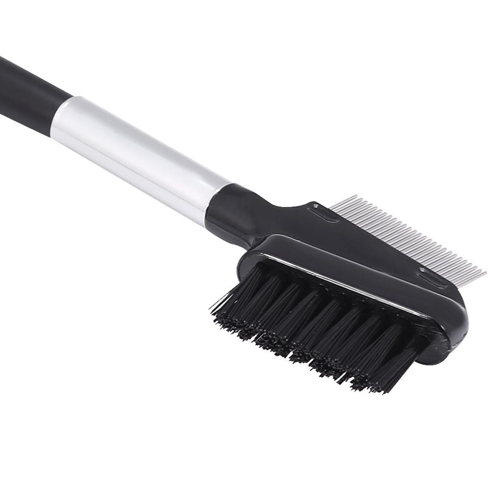 Stainless Steel Eyebrow Eyelash Comb Brush Eyelash Extension Cosmetic Makeup