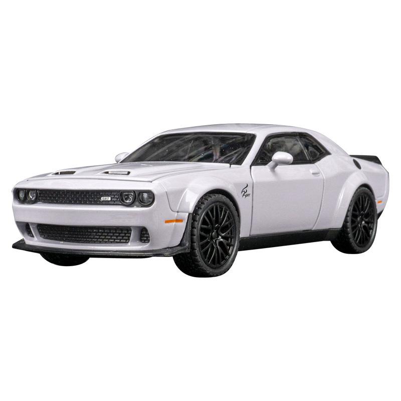 Jiaye VB32793 Metal Sports Car Toy: Alloy Model with Sound, Light, and Pull-Back Door Opening.