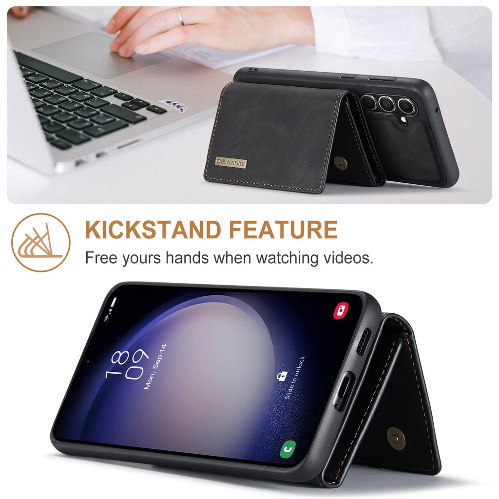 DG.MING Série M1 pro Samsung Galaxy A15 4G/A15 5G Pouzdro Odnímatelná Peněženka Kryt na Telefon