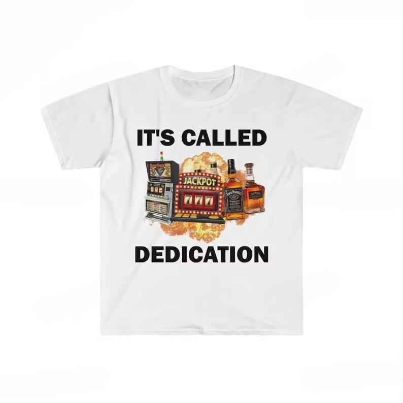 Sei kein Verlierer, spiel weiter T-Shirt Humor-Tee Lustiges Geschenk Meme Unisex Anstößiges Lustiges T-Shirt Satire-Shirt Neue Satire-Kleidung