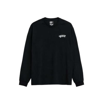 X Yusuke Hanai Samarbeid Rund Hals Trykt Langermet T-skjorte Unisex Topper VN000SPSBLK