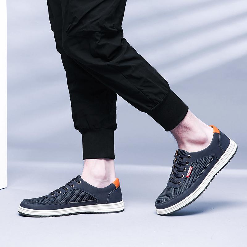 Bequemer Herren-Laufschuh, vielseitig kombinierbare Herren-Schnürsneaker, Marken-Stilvolle Fahrschuhe, Neuankömmling Herren-Vulkanisierschuhe