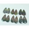 Natural Bloodstone Jasper Matched Pair Oval Cabochon Gemstone 06 Pair Lot C-3325
