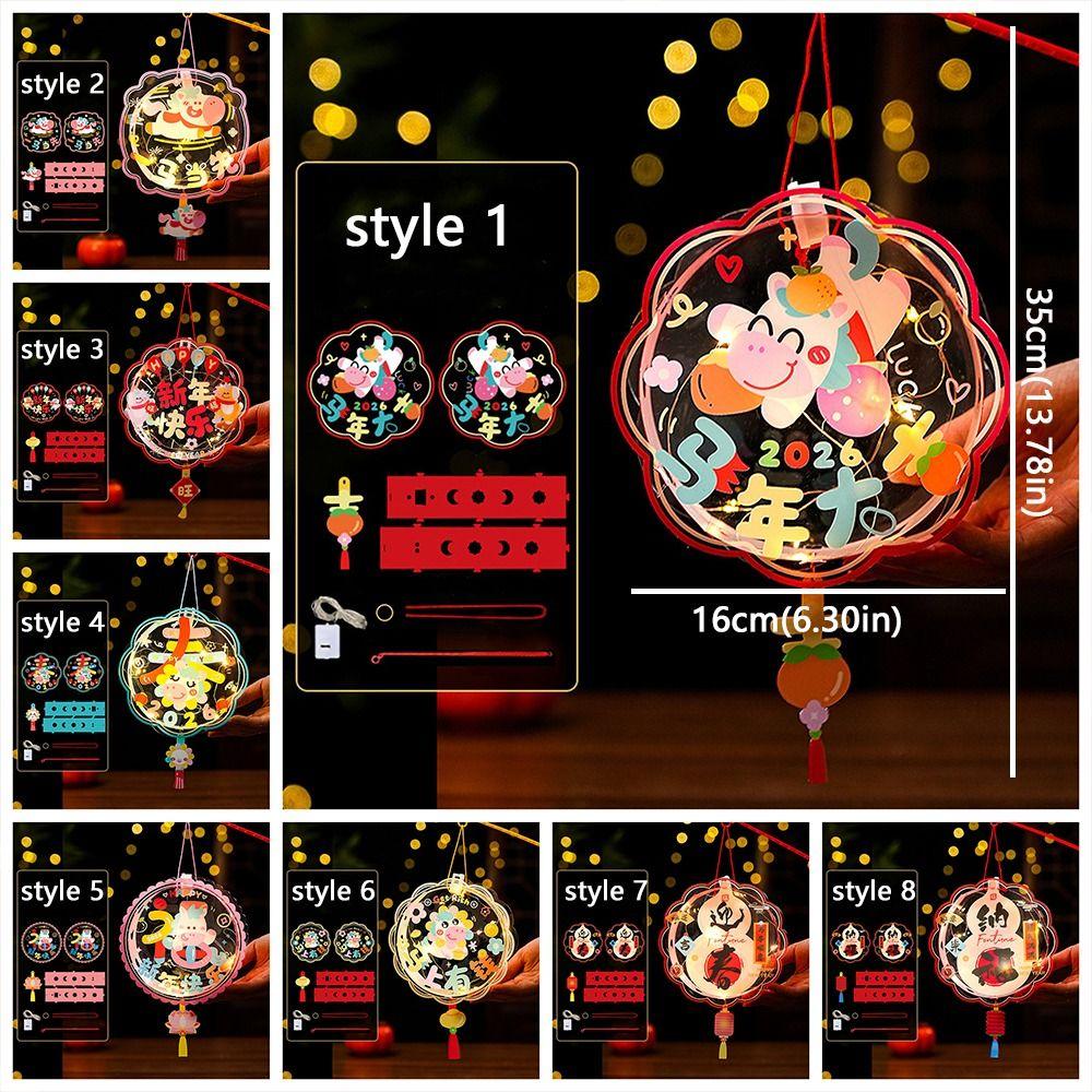 Ancient Chinese New Year Lantern Luminous Handheld Lantern  Hanfu Accessories