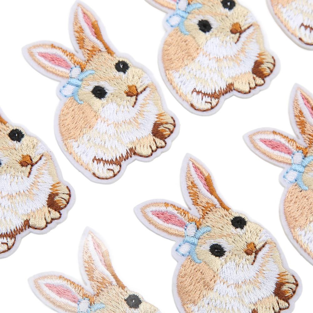 10pcs Lightweight Embroidered Patches Embroidered DIY Patches Durable Applique Patches Clothing