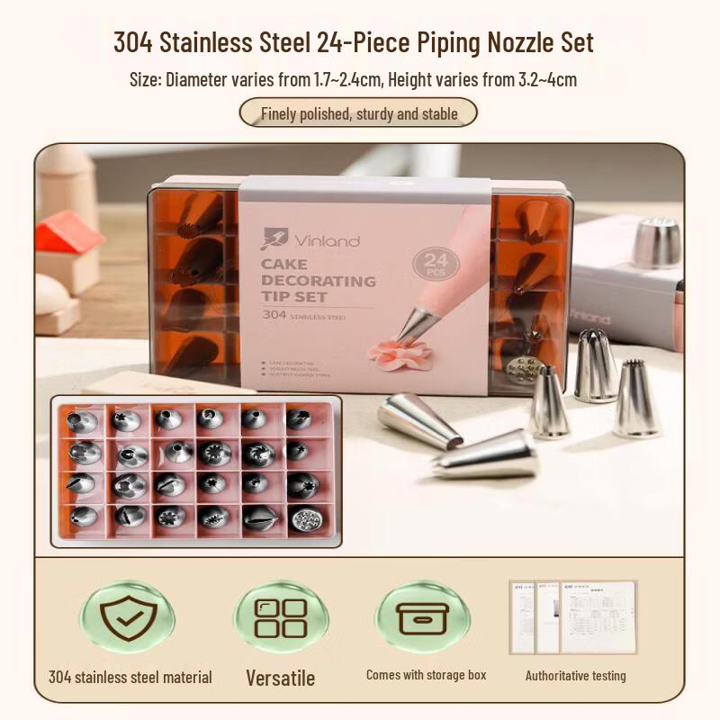 Stainless Steel Cake Decorating Set