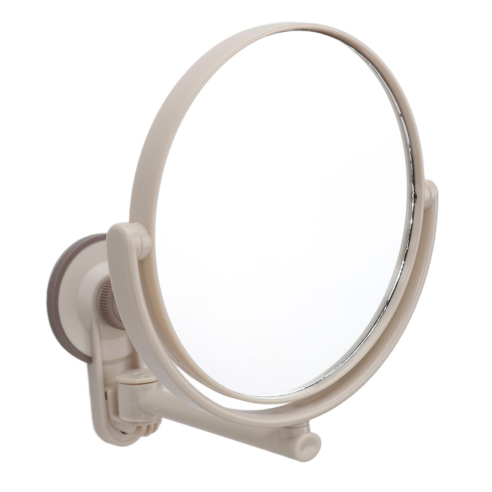 

Зеркало для макияжа 1X 2X увеличение Портативное Двустороннее Настенное Круглое Складное Вращающееся Красота