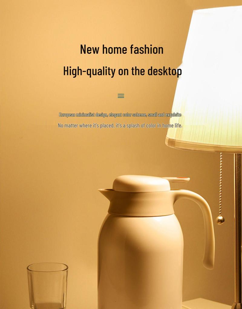 Fuguang 2.2L Stainless Steel Press-Type Thermos Bottle for Hot Water