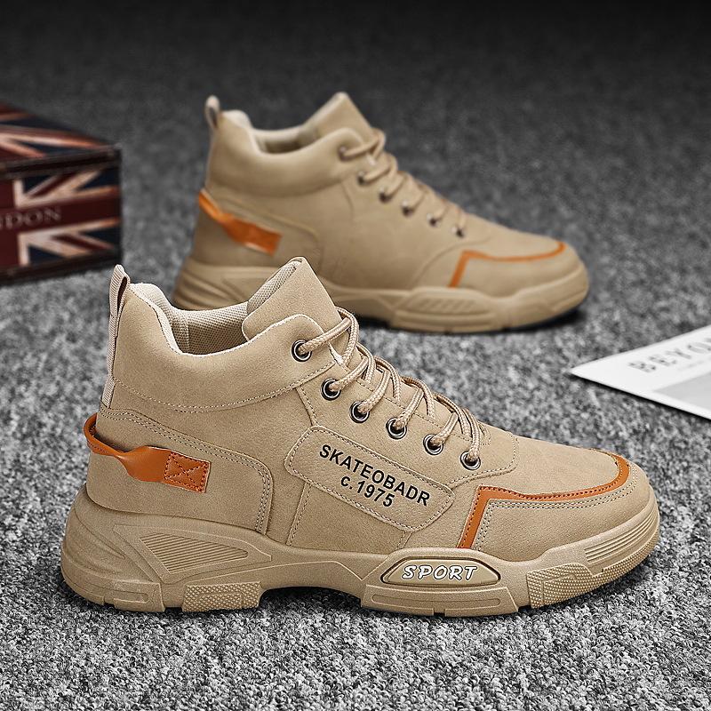 

Ботинки Мартина мужские весенние новые мужские туфли нескользящие и износостойкие рабочие ботинки мужские повседневные рабочие туфли мужские модные туфли 44