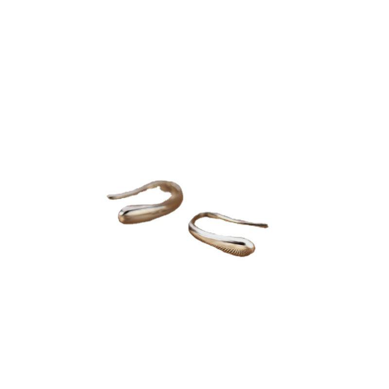 Korean Style Water Drop Earrings for Women: Retro, Fashionable, Simple, Creative Ear Hooks