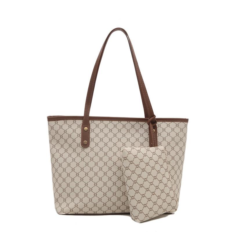 Retro class large capacity handbag women's bag new trend fashion tote bag casual shoulder armpit bag