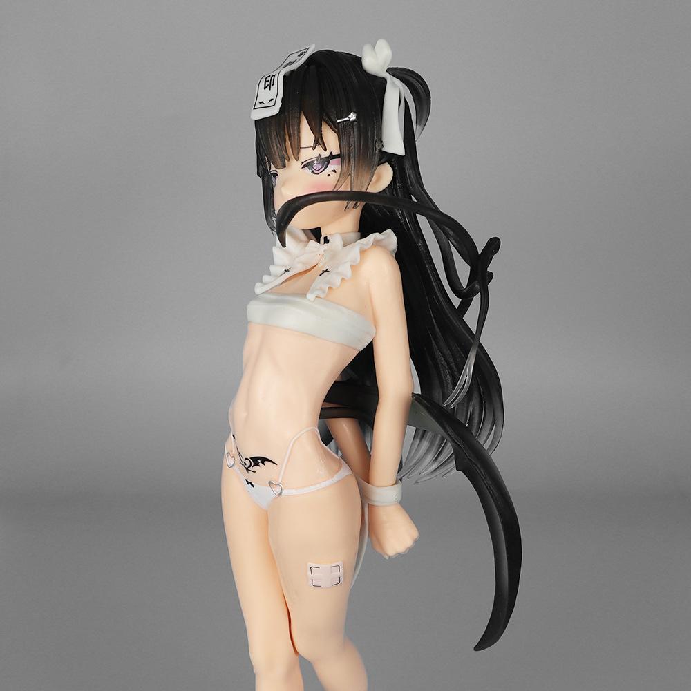 28Cm Hot Trainee Nurse Little Devil Lily-Chan Anime Girl Figure Model Statue Collection Desktop Decoration Ornament Toys Gifts