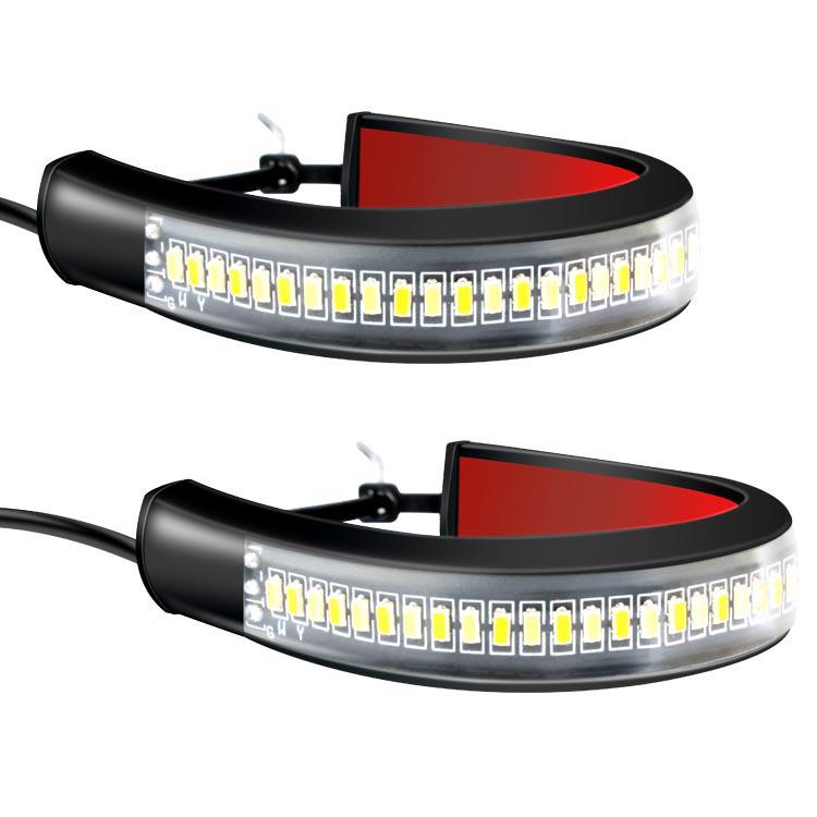 Dual-Color LED Motorcycle and Electric Vehicle Turn Signal Light