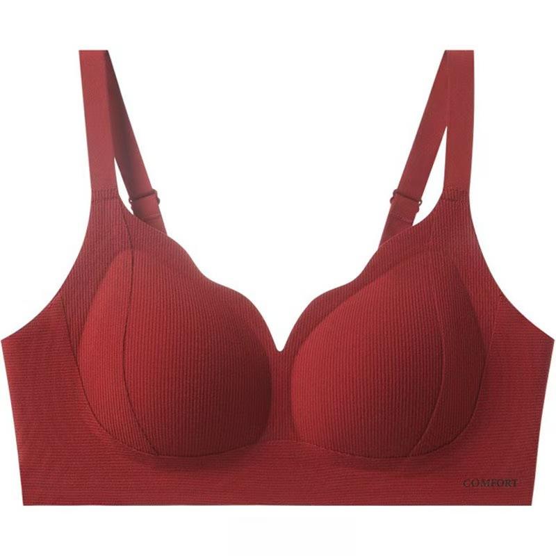 Nahtlose Dessous Damen Lift Fester Cup Bequemer BH Weiche Unterstützung Anti-Hänge-BH Push-up-BH