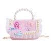 Adorable Princess Pearl Handbag For Girls With Cute Lace And Design Bow
