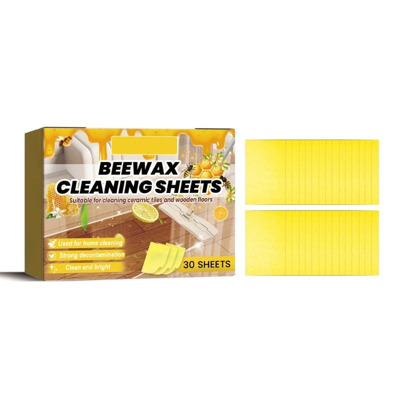 300pcs/box Floor Cleaner Water Soluble Cleaning Sheet Mopping The Floor Wiping Wooden Floor Tile Toilet Household Cleaning 1