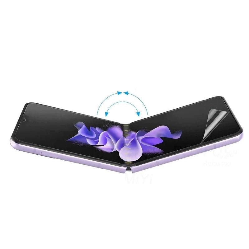 RURIHAI Front and Back Protective Film for Samsung Galaxy Z Flip3 5G