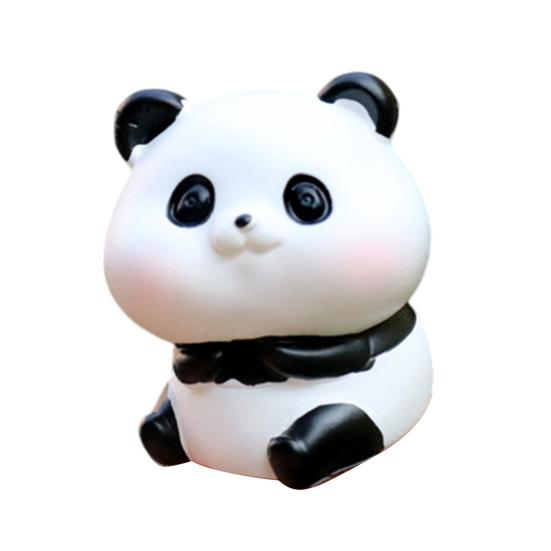 Winzige Harztiere Figur Mini Tiger Katze Hase Kuh Miniaturstatue für Puppenhaus Feengarten Terrarien Pflanzentopf Dekorationen Kuchenaufsatz Dekoration