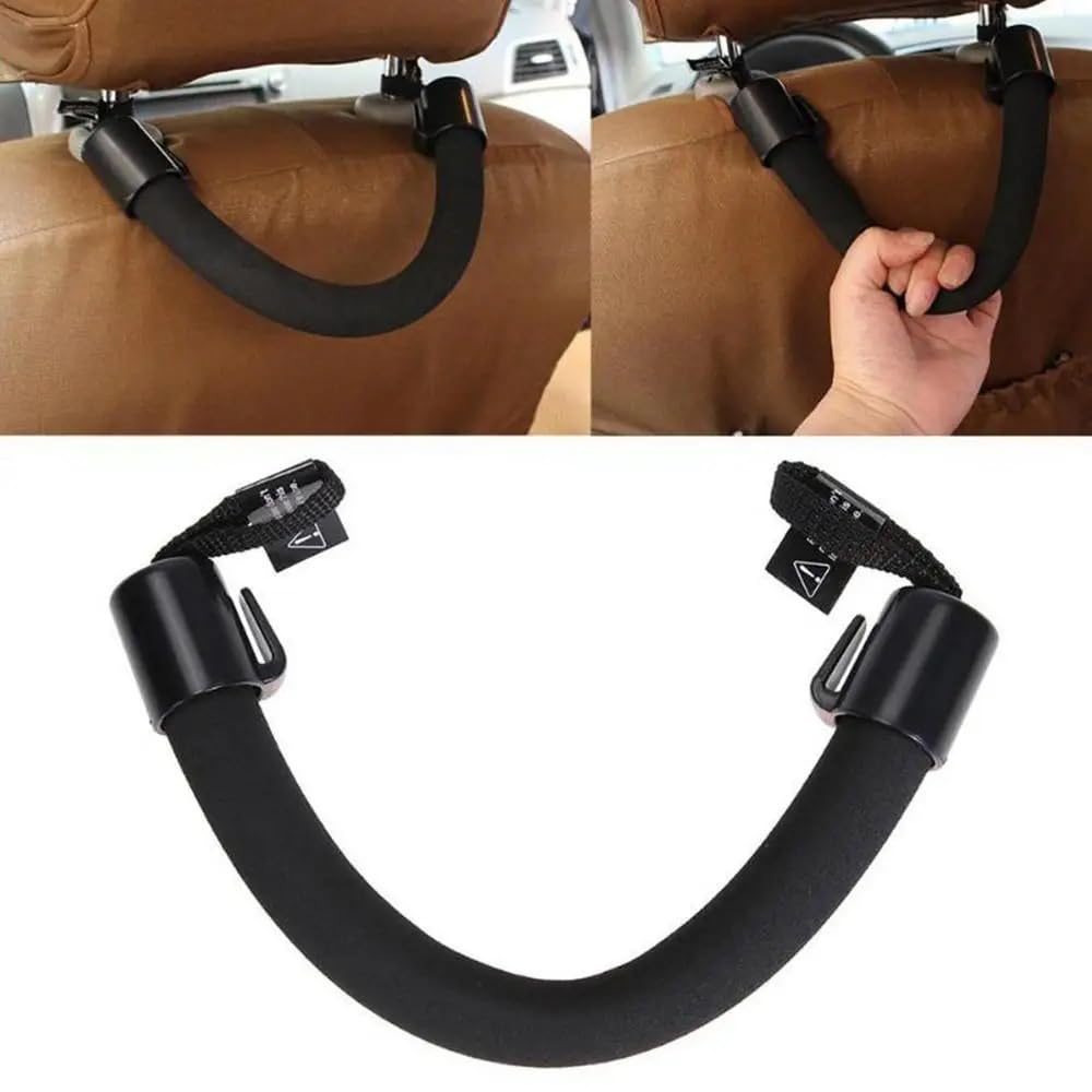 YAARUJEE Assist Grip for Car, Handrail, Set of 2, For Accessing and Exiting Handles,